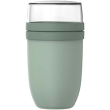 Load image into Gallery viewer, Mepal Ellipse 750+300 ml lunch pot — Sage green (front)