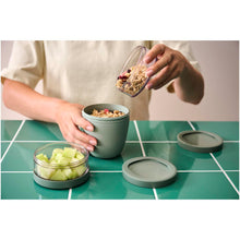 Load image into Gallery viewer, Mepal Ellipse 3-piece 500 ml + 2 x 200 ml lunch pot — lifestyle