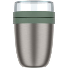 Load image into Gallery viewer, Mepal Ellipse 500+200 ml insulated lunch pot 2.0 — Green (front)