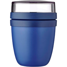 Load image into Gallery viewer, Mepal Ellipse Mini 300+120 ml lunch pot — Vivid blue