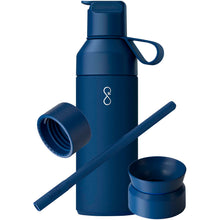 Load image into Gallery viewer, Ocean Bottle 500 ml 3-in-1 gift set — Ocean blue