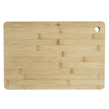 Load image into Gallery viewer, Harp bamboo cutting board — Natural (front)
