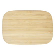 Load image into Gallery viewer, Tite 700 ml stainless steel lunch box with bamboo lid — Natural / Silver (front)
