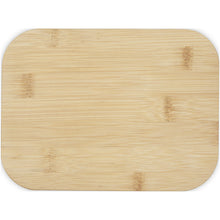 Load image into Gallery viewer, Roby 1000 ml glass lunch box with bamboo lid — Natural / Transparent clear (front)