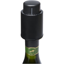 Load image into Gallery viewer, Sangio wine stopper — Black (detail)