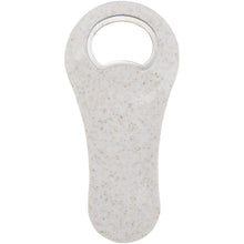 Load image into Gallery viewer, Schyn wheat straw bottle opener — White (detail)