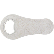 Load image into Gallery viewer, Schyn wheat straw bottle opener — White (front)