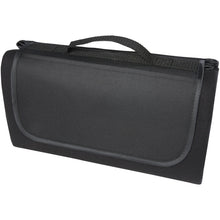 Load image into Gallery viewer, Salvie recycled plastic picnic blanket — Black