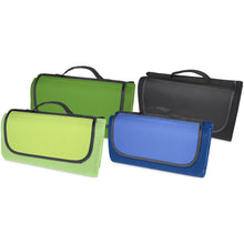 Load image into Gallery viewer, Salvie recycled plastic picnic blanket — group