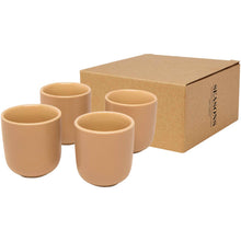 Load image into Gallery viewer, Male 4-piece 90 ml espresso cup  — Oatmeal