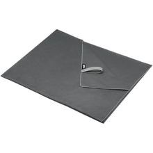 Load image into Gallery viewer, Pieter GRS ultra lightweight and quick dry towel 100x180 cm — Grey (detail)