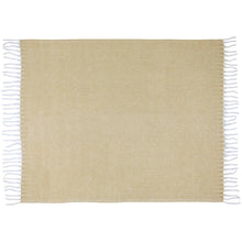 Load image into Gallery viewer, Dolly GRS recycled blanket — Beige (front)