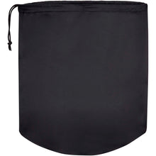 Load image into Gallery viewer, Huggy fleece plaid blanket with carry pouch 220x250 cm — Black (detail 2)