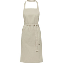 Load image into Gallery viewer, Shara 240 g/m2 Aware™ recycled apron — Oatmeal