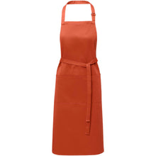 Load image into Gallery viewer, Andrea 240 g/m² apron with adjustable neck strap — Brick
