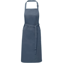 Load image into Gallery viewer, Andrea 240 g/m² apron with adjustable neck strap — Hale Blue