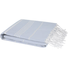 Load image into Gallery viewer, Anna 150 g/m² hammam cotton towel 100x180 cm — Light blue
