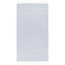 Load image into Gallery viewer, Anna 150 g/m² hammam cotton towel 100x180 cm — Light blue (front)