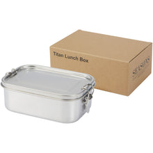 Load image into Gallery viewer, Titan 750 ml recycled stainless steel lunch box — Silver