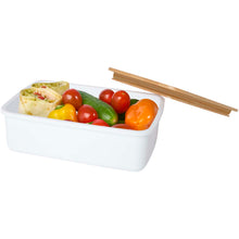Load image into Gallery viewer, Mangi 750 ml lunch box — White (detail)