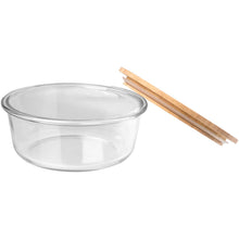 Load image into Gallery viewer, Vista 750 ml salad bowl — Natural / Transparent clear (detail)