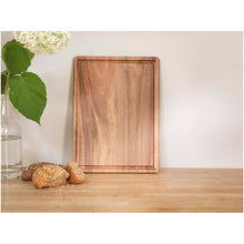 Load image into Gallery viewer, Sonora acacia wood cutting board — lifestyle
