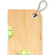 Load image into Gallery viewer, Levo bamboo bottle opener with level  — Natural (front)