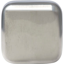 Load image into Gallery viewer, Froz stainless steel ice cubes set — Black / Silver (front)