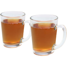 Load image into Gallery viewer, Zeni 2-piece tea glass set — Transparent (detail)