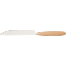 Load image into Gallery viewer, Root 5-piece stainless steel and beech wood cutlery set  — Natural (front)