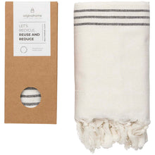 Load image into Gallery viewer, Originalhome recycled cloth - 85 x 175 cm — Off white