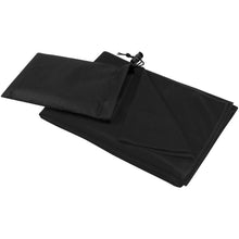 Load image into Gallery viewer, Lucas RPET sport towel 50x100 cm — Black