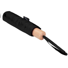 Load image into Gallery viewer, Dane 21" RPET foldable umbrella — Black (detail)