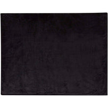 Load image into Gallery viewer, Ashen GRS recycled sherpa blanket — Black (front)