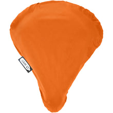 Load image into Gallery viewer, Jesse recycled PET bicycle saddle cover — Orange (front)