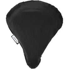 Load image into Gallery viewer, Jesse recycled PET bicycle saddle cover — Black (front)