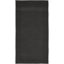 Load image into Gallery viewer, Charlotte 450 g/m² cotton towel 50x100 cm — Anthracite (front)
