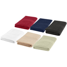 Load image into Gallery viewer, Charlotte 450 g/m² cotton towel 50x100 cm — group