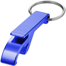 Load image into Gallery viewer, Tao bottle and can opener keychain — Blue