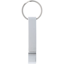 Load image into Gallery viewer, Tao bottle and can opener keychain — Silver (front)