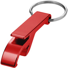 Load image into Gallery viewer, Tao bottle and can opener keychain — Red