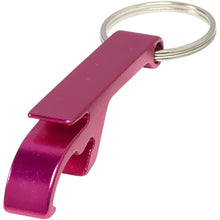 Load image into Gallery viewer, Tao bottle and can opener keychain — Magenta
