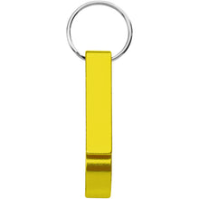 Load image into Gallery viewer, Tao bottle and can opener keychain — Gold (front)