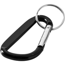 Load image into Gallery viewer, Timor carabiner keychain — Black