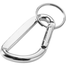 Load image into Gallery viewer, Timor carabiner keychain — Silver