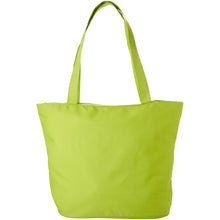 Load image into Gallery viewer, Panama zippered tote bag 20L — Lime (front)