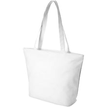 Load image into Gallery viewer, Panama zippered tote bag 20L — White