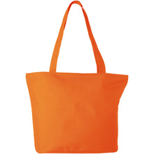 Load image into Gallery viewer, Panama zippered tote bag 20L — Orange (front)