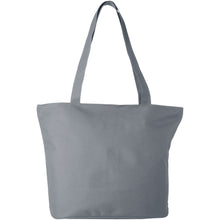 Load image into Gallery viewer, Panama zippered tote bag 20L — Grey (front)
