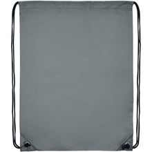 Load image into Gallery viewer, Oriole premium drawstring bag 5L — Grey (back)